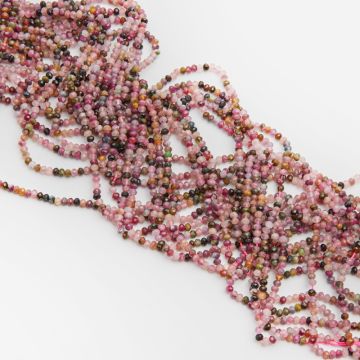 Turmalin oponka fasetowana 3x4mm