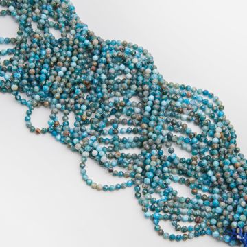 Apatyt kulka fasetowana 4mm