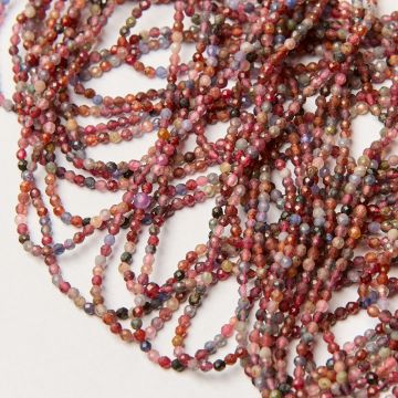 Mix kamieni kulka fasetowana 2mm