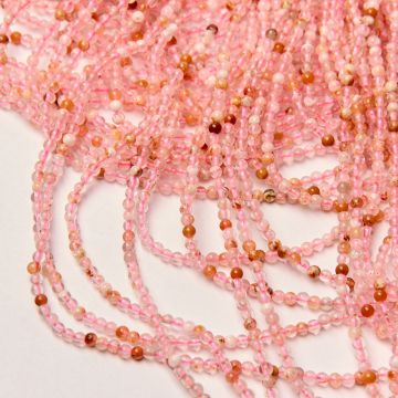 Kryształ górski fantom kulka gładka 3mm