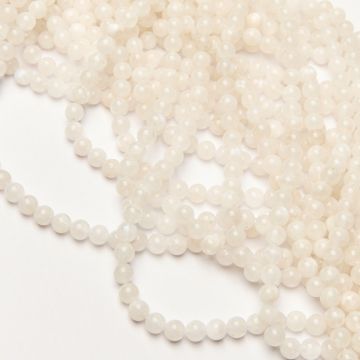 Kamień księżycowy kulka gładka 6,5mm