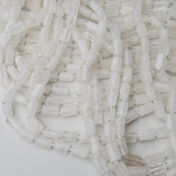 Kryształ górski słupek ciosany 12x8mm