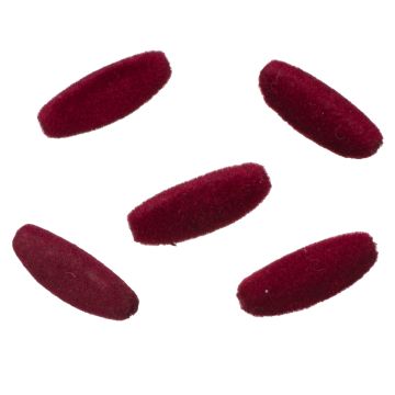 Dzidy welurowe wrzos 25mm