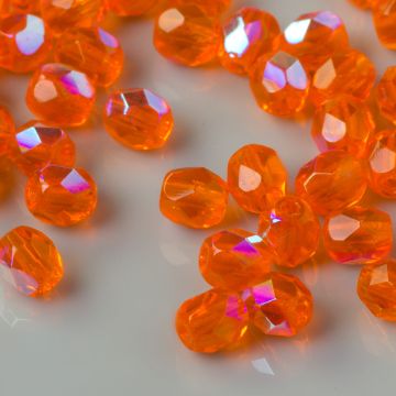 Fire Polish Lt. Hyacinth AB (X90030) 4mm