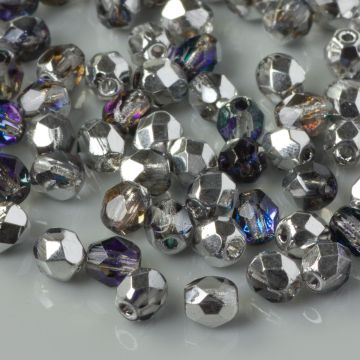 Fire Polish Crystal/Heliotrope (H29536) 4mm