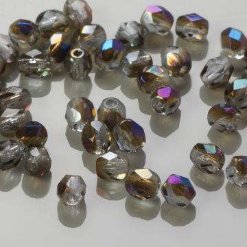 Fire Polish Blue Iris - Light Sapphire (BR30010) 4mm