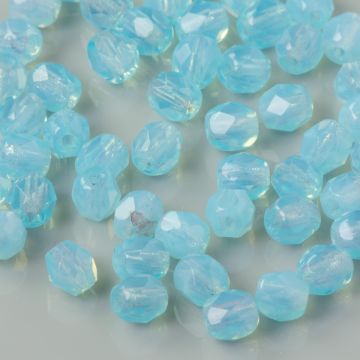 Fire Polish Milky Aquamarine (61000) 4mm