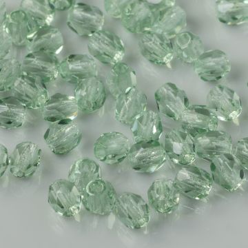 Fire Polish Teal (50560) 4mm