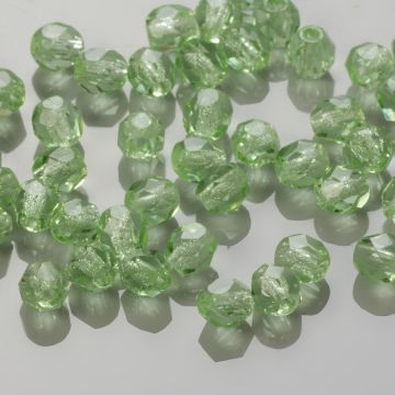 Fire Polish  Lt. Green (50010) 4mm