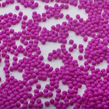 Fire-Polish Neon - Dk Purple (25125AL)  3mm