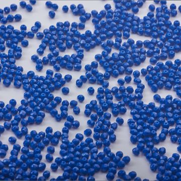 Fire-Polish Opaque Blue (33200)  3mm