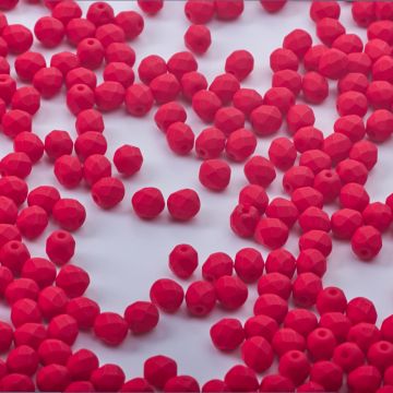 Fire-Polish Neon - Red (25144AL)  6mm