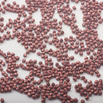 Fire-Polish - ColorTrends Saturated Metallic Grenadine  (04B01) 2mm