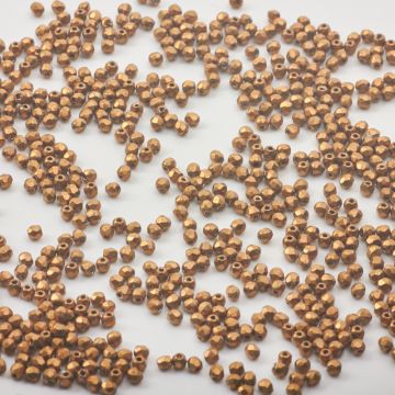 Fire-Polish - ColorTrends Saturated Metallic Ceylon Yellow  (06B04) 2mm