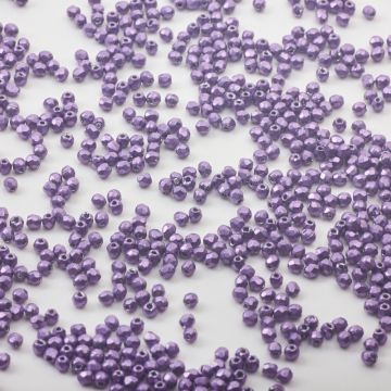 Fire-Polish - ColorTrends Saturated Metallic Grapeade (07B06) 2mm