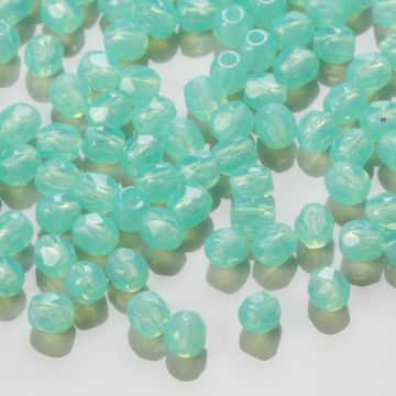 Fire Polish Milky Aquamarine (61100) 3mm