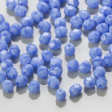 Fire Polish Opaque - Sapphire (34010) 3mm