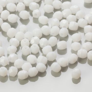 Fire Polish  White (2010) 3mm