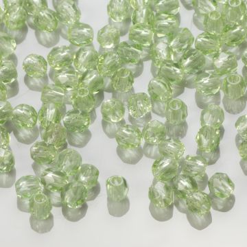 Fire Polish Peridot (50510) 3mm