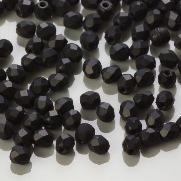 Fire Polish Jet Matte (M23980) 3mm