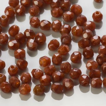 Fire Polish  Dark Caramel (17612) 3mm