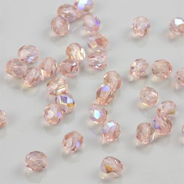 Fire Polish Lt. Rosaline AB (X70100) 6mm