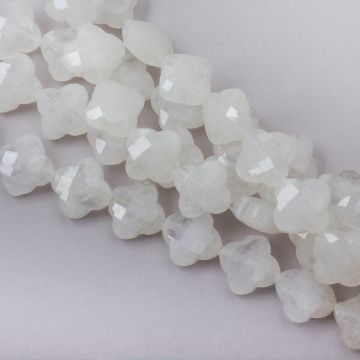 Kryształ górski koniczynka marokańska fasetowana 12mm Kryształ górski koniczynka marokańska fasetowana 12mm