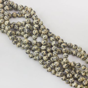 Jaspis dalmatyński kulka matowa 8,5mm