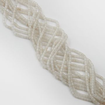 Kryształ górski krążek gładki 4x4mm