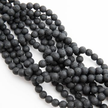 Lawa kulka czarna 8,5mm