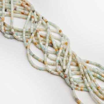 Amazonit walec gładki 4x4,5mm