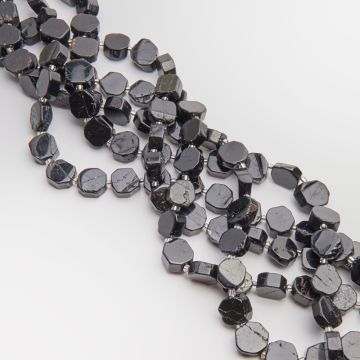 Onyks moneta nieregularna 10-16mm