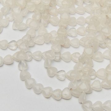 Kryształ górski serce gładkie 10,5mm