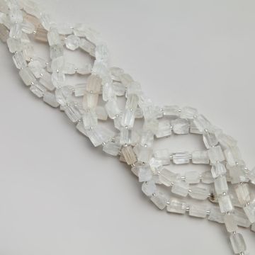 Kryształ górski słupek nieregularny surowy 8x12mm