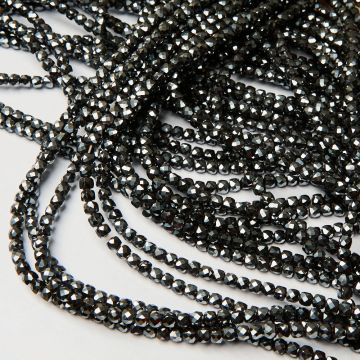 Hematyt kostka fasetowana sharp cut natural 5mm