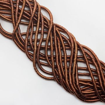 Hematyt krążek płaski bronze 4x1mm