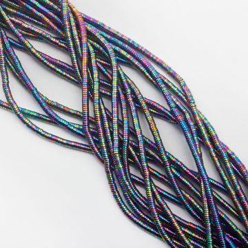 Hematyt krążek płaski multicolor 4x1mm