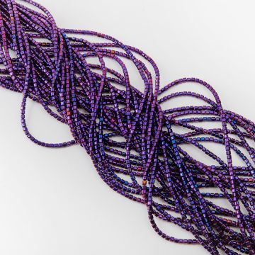 Hematyt walec kanciasty volcano 3mm