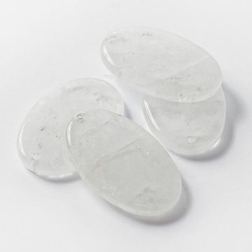 Kryształ górski zawieszka owal 55x36mm Kryształ górski zawieszka owal 55x36mm