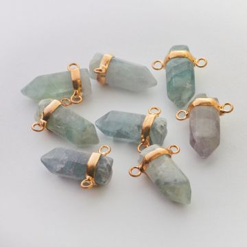 Fluoryt zawieszka grot w okuciu 21mm