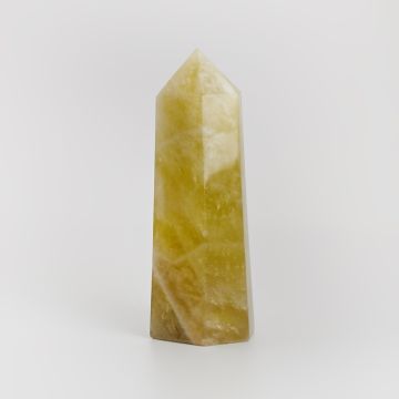 Słupek z żółtego kryształu górskiego 22,5cm Słupek z żółtego kryształu górskiego 22,5cm