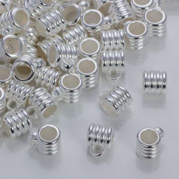 Szeroka krawatka rowkowana do rzemieni 6mm