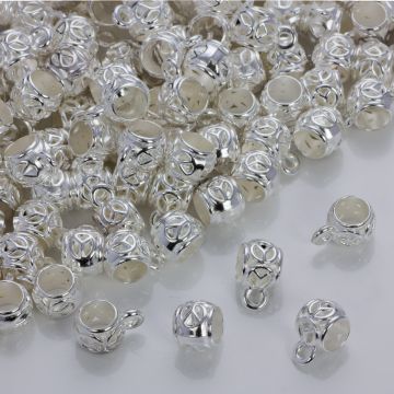 Krawatka z pacyfką do rzemieni 10mm