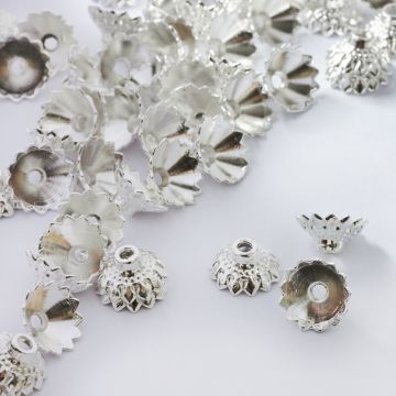 Czapeczka metalowa stożek ozdobny 10mm