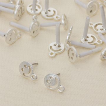 Kolczyki pełne uśmiechu 12 mm