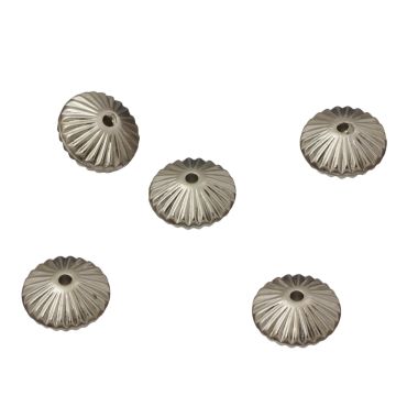 Posrebrzany dysk karbowany 12mm