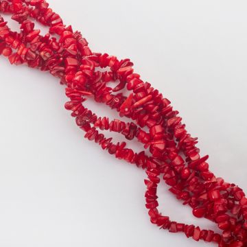 Koral czerwony sieczka 5-12mm Koral czerwony sieczka 5-12mm