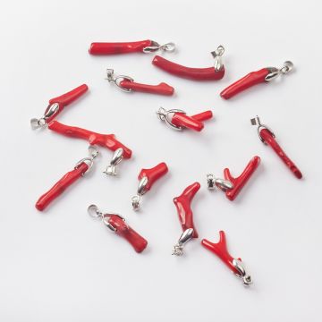 Koral czerwony gałązka z krawatką 20-40mm Koral czerwony gałązka z krawatką 20-40mm