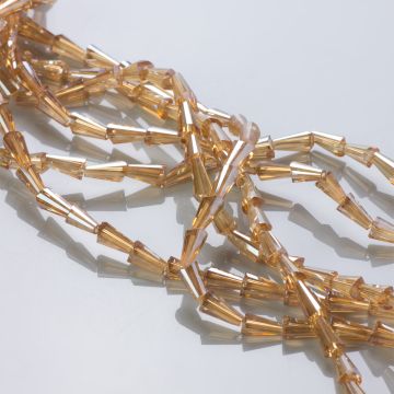 Kryształki column golden shadow 4x7mm