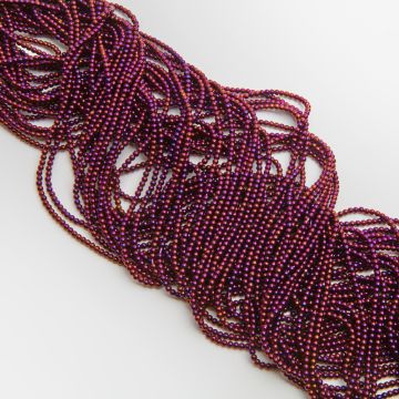 Kryształki kulki gładkie fire red 2,5mm